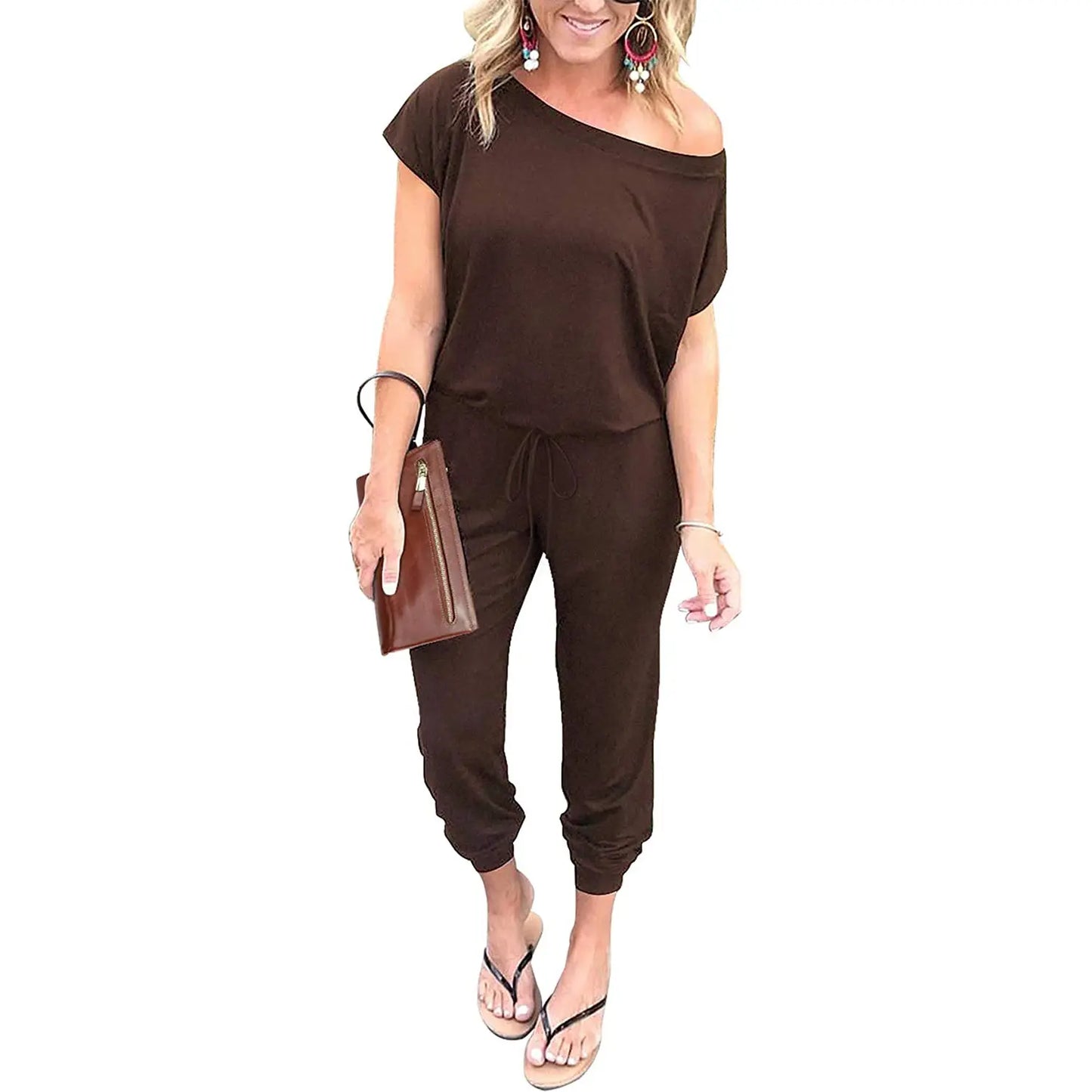 Owny EveryBody Comfort Jumpsuit - Chocolate Brown
