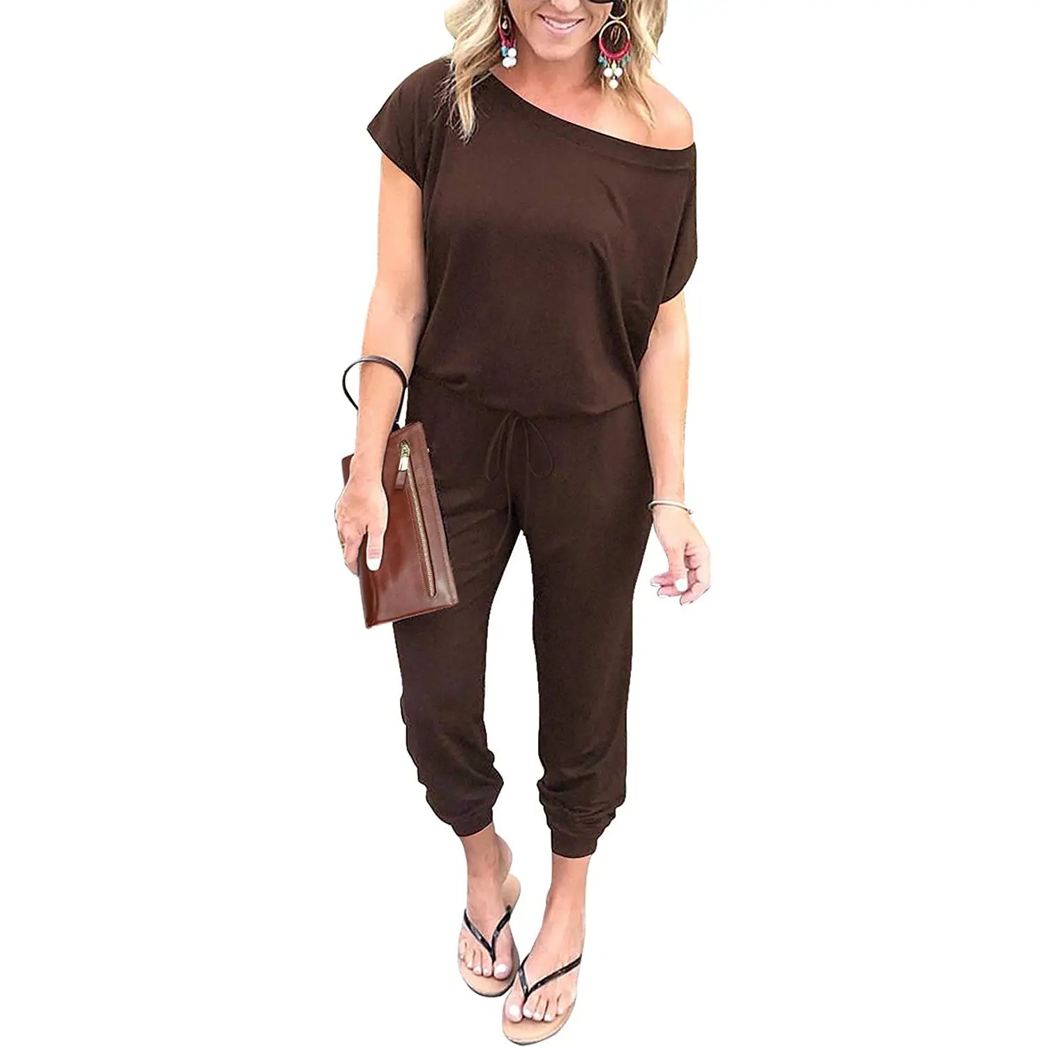 Owny EveryBody Comfort Jumpsuit - Chocolate Brown