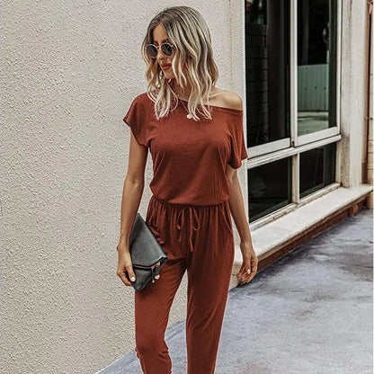 Owny EveryBody Comfort Jumpsuit - Rust Brown