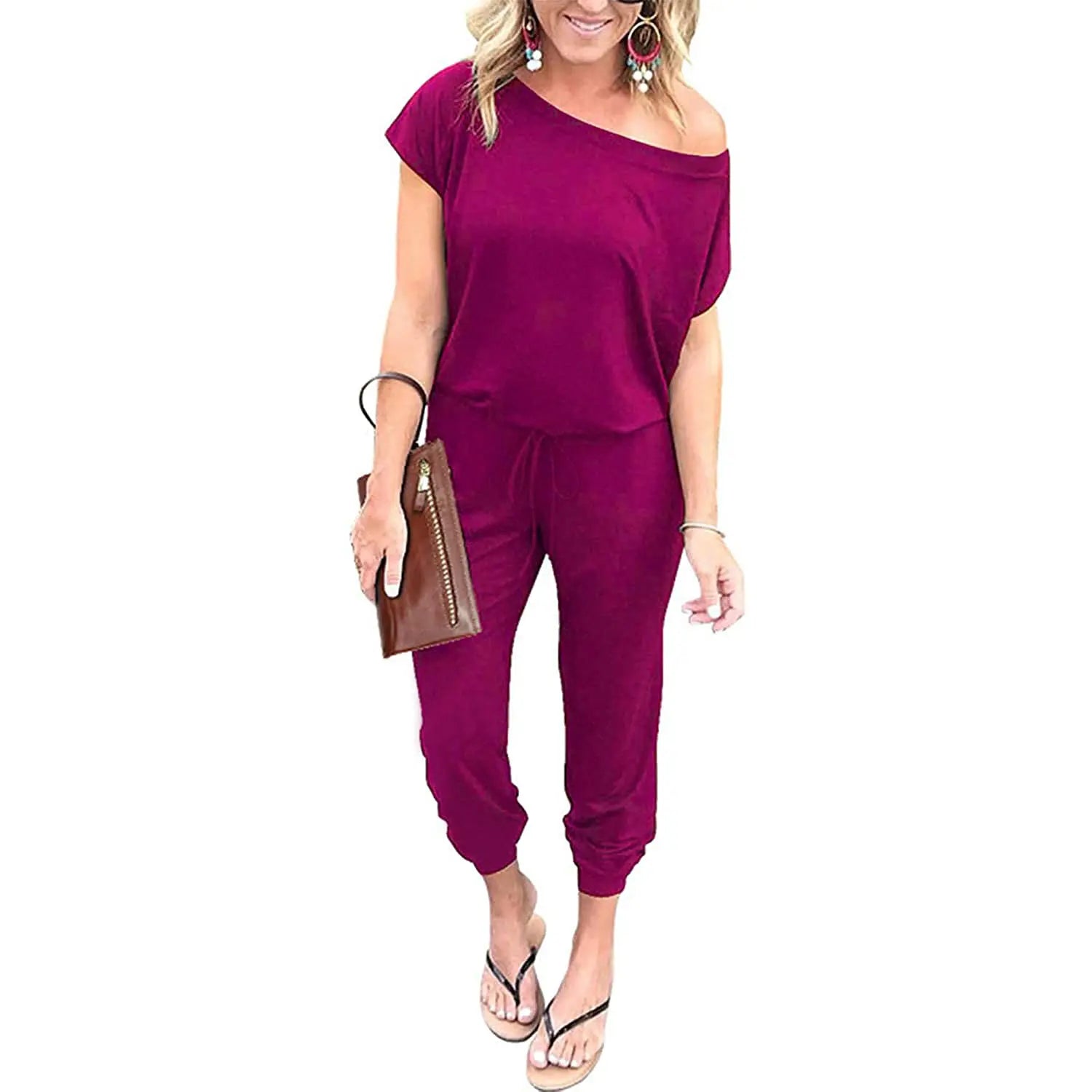 Owny EveryBody Comfort Jumpsuit - Berry